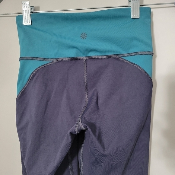 Athleta Crunch Colorblock 7/8 Tight Leggings in Supersonic - Picture 7 of 12